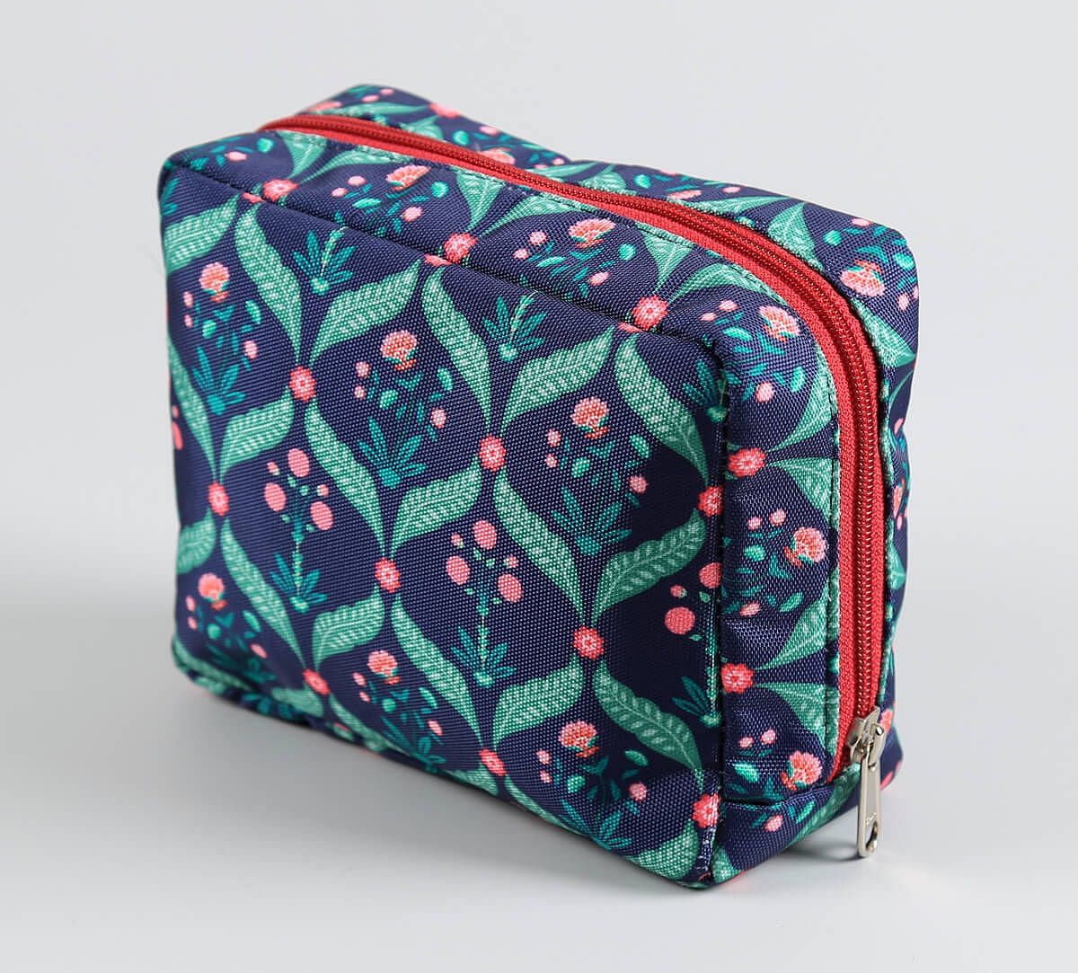 India Circus by Krsnaa Mehta Iron Blooming Dahlia Travel Pouch