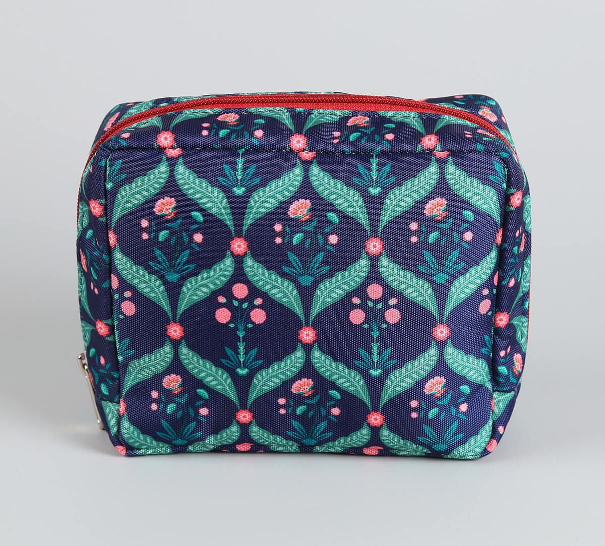 India Circus by Krsnaa Mehta Iron Blooming Dahlia Travel Pouch