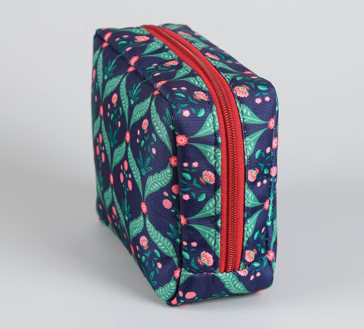 India Circus by Krsnaa Mehta Iron Blooming Dahlia Travel Pouch