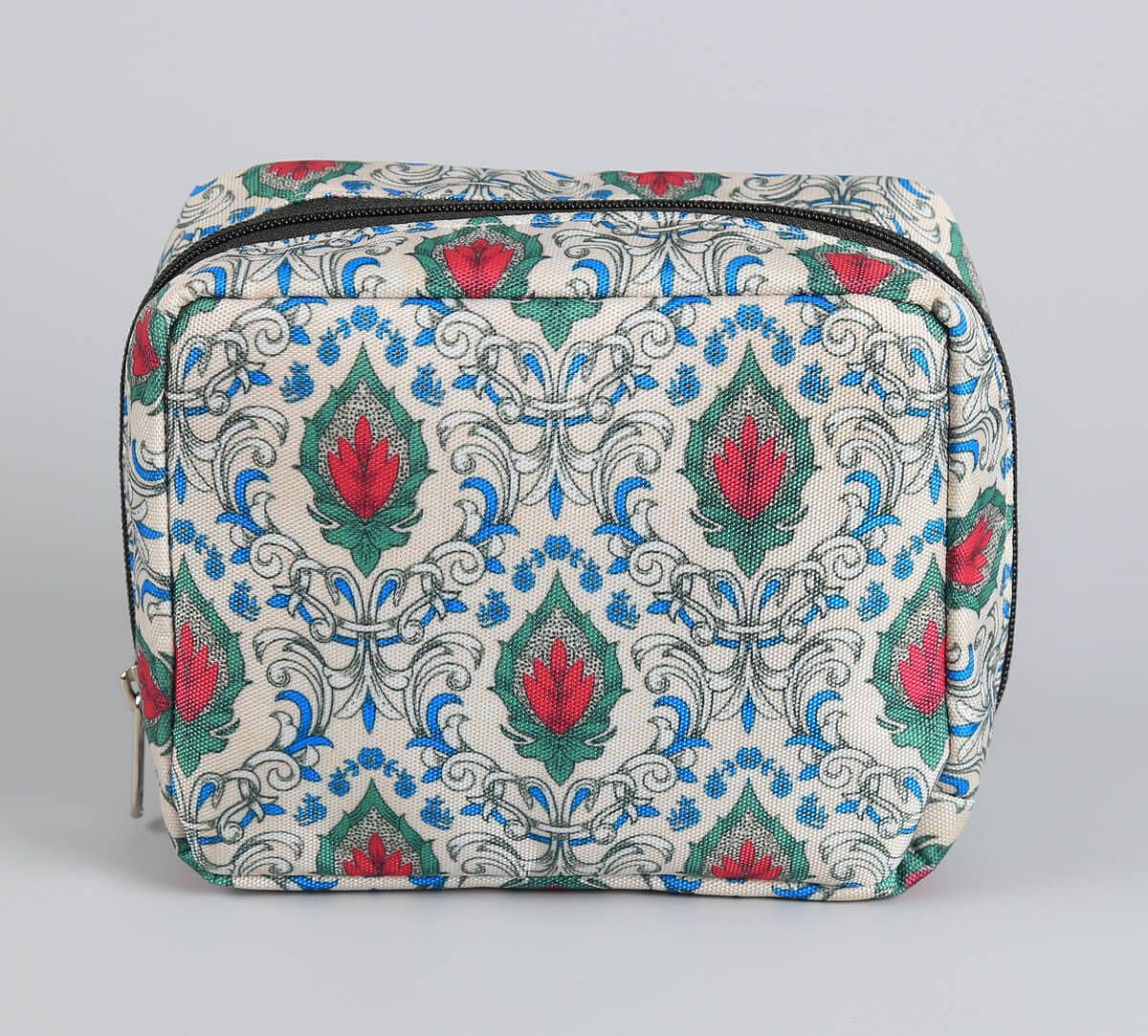 India Circus by Krsnaa Mehta Rosebuds of Damask Travel Pouch