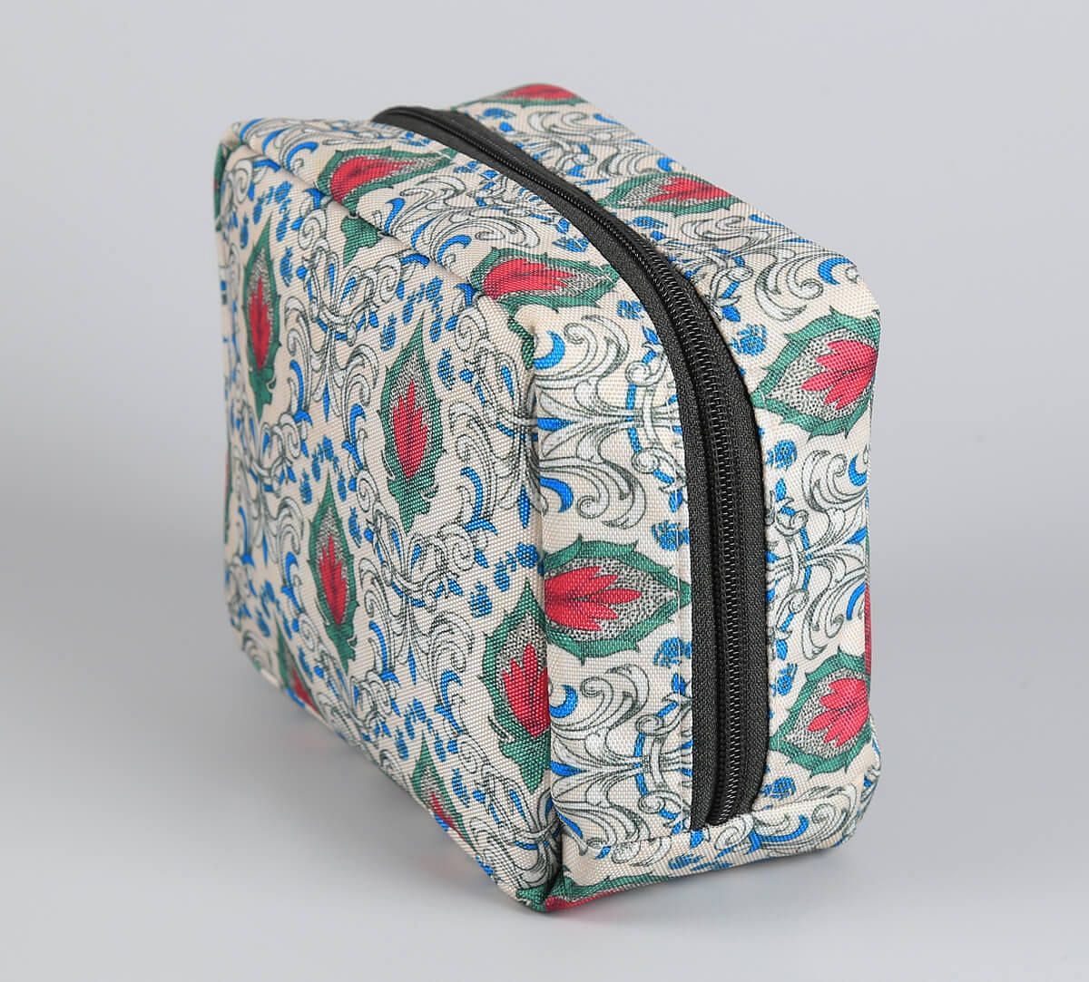 India Circus by Krsnaa Mehta Rosebuds of Damask Travel Pouch