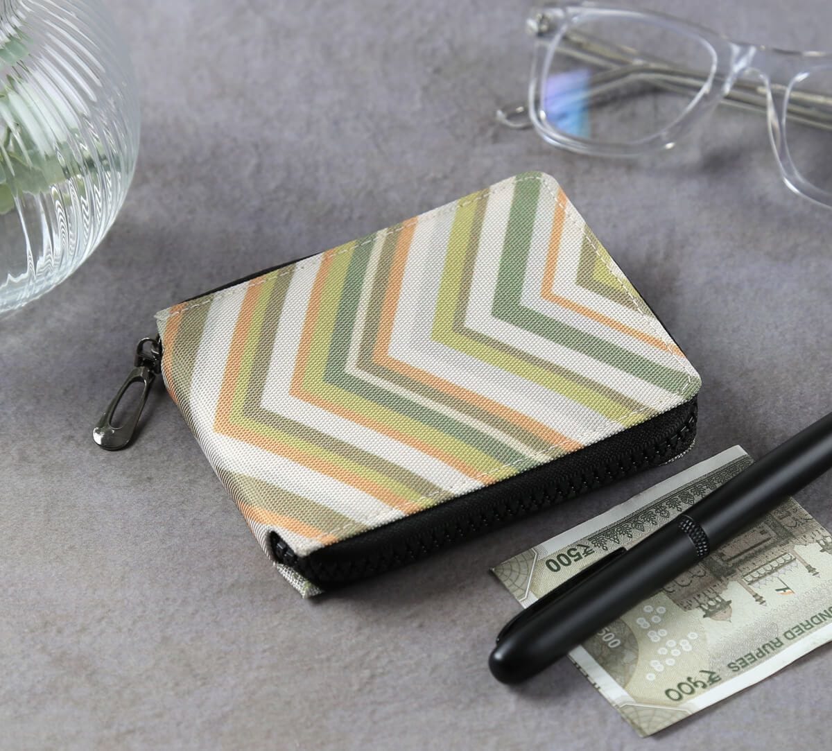 India Circus by Krsnaa Mehta Hills and Dunes Square Wallet