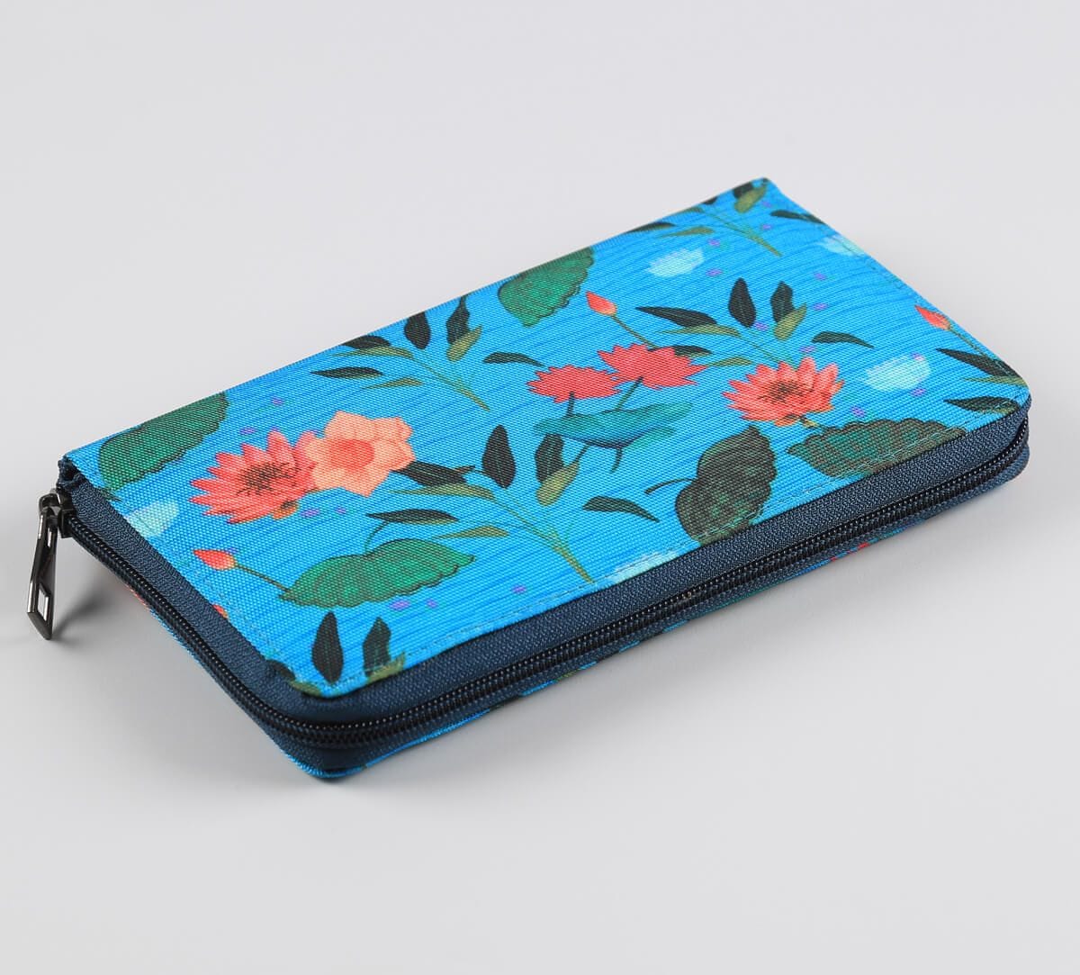 India Circus by Krsnaa Mehta Blossomy Mosaic Zipper Wallet