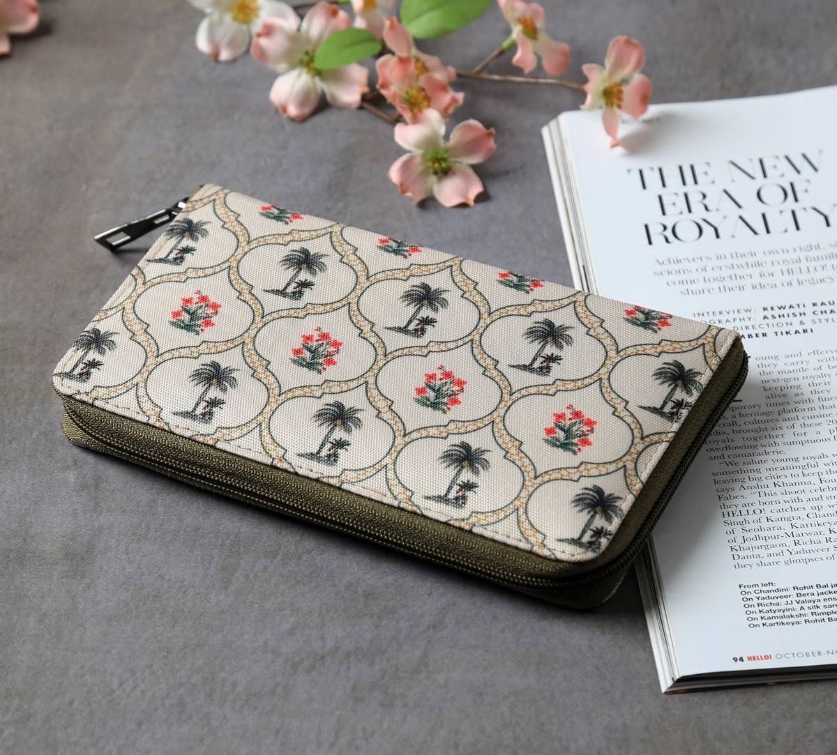 India Circus by Krsnaa Mehta Tropic Tryst Zipper Wallet