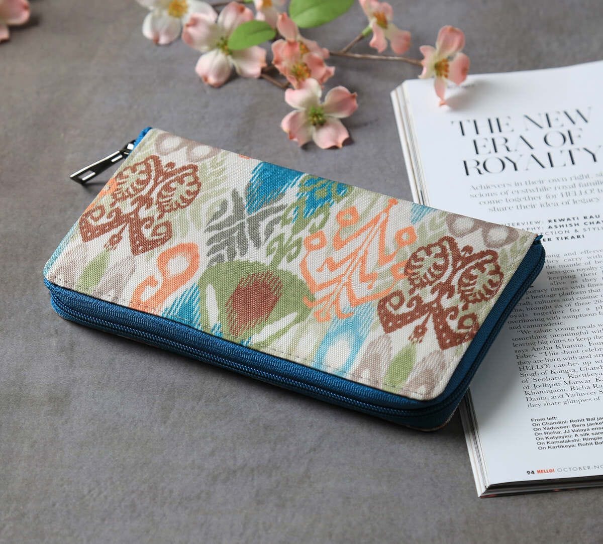 India Circus by Krsnaa Mehta Artisans of Earth Zipper Wallet