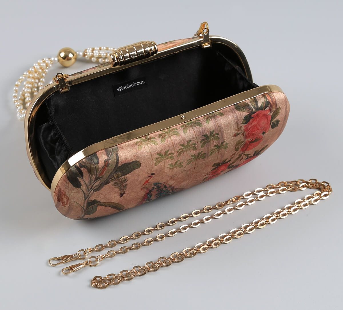 India Circus by Krsnaa Mehta Imperial Realm Embroided Clutch