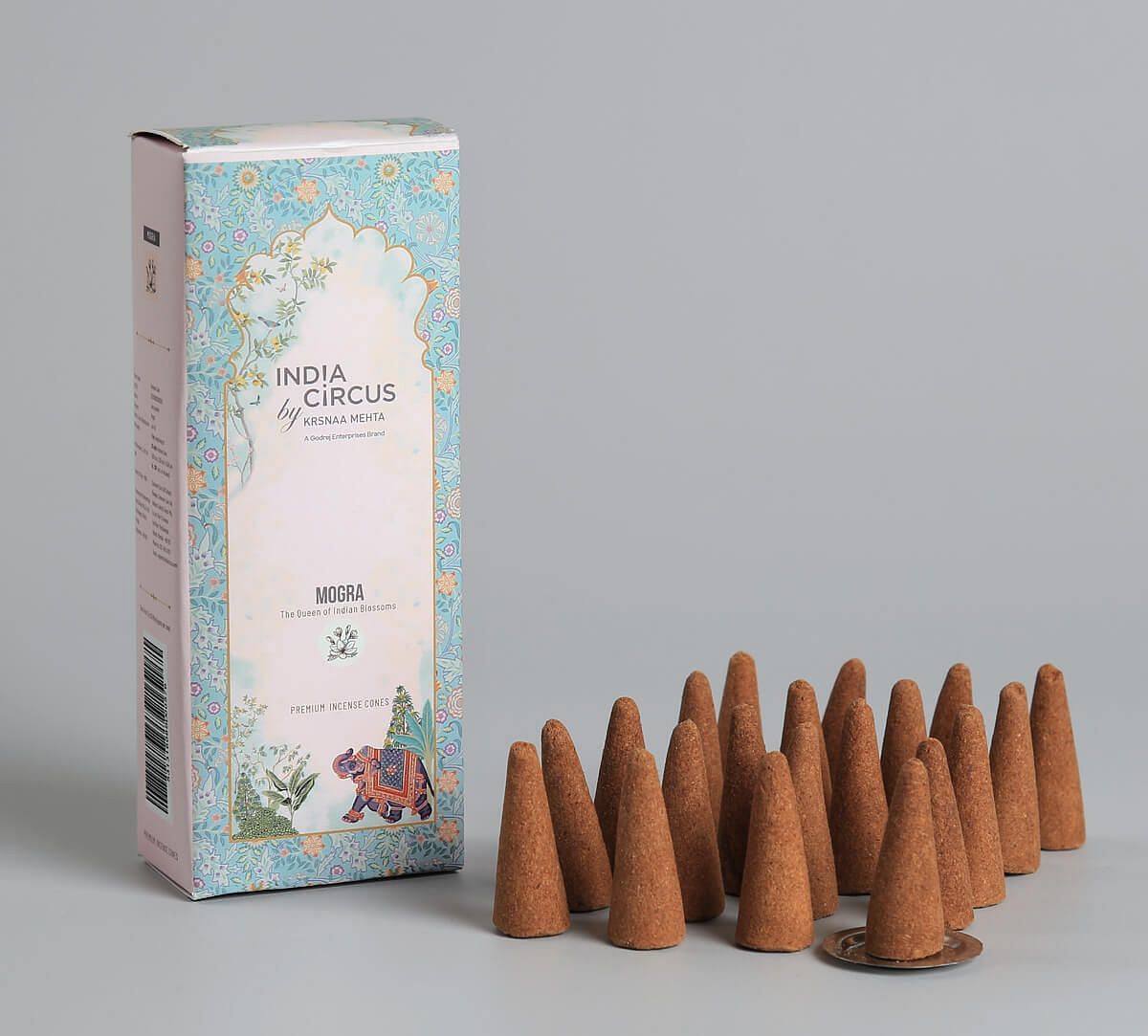 India Circus by Krsnaa Mehta Mogra Incense Cone Set of 20 Cone