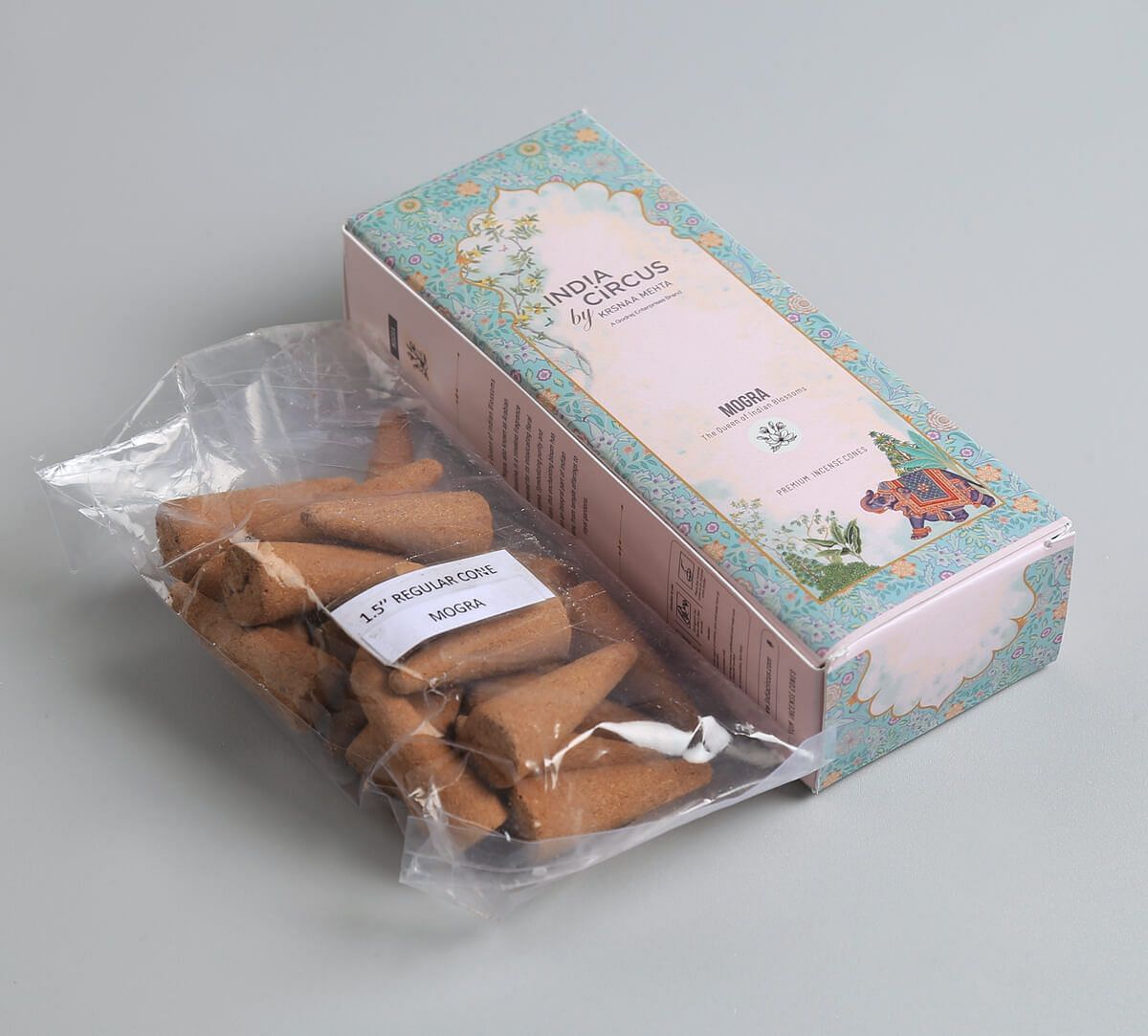 India Circus by Krsnaa Mehta Mogra Incense Cone Set of 20 Cone