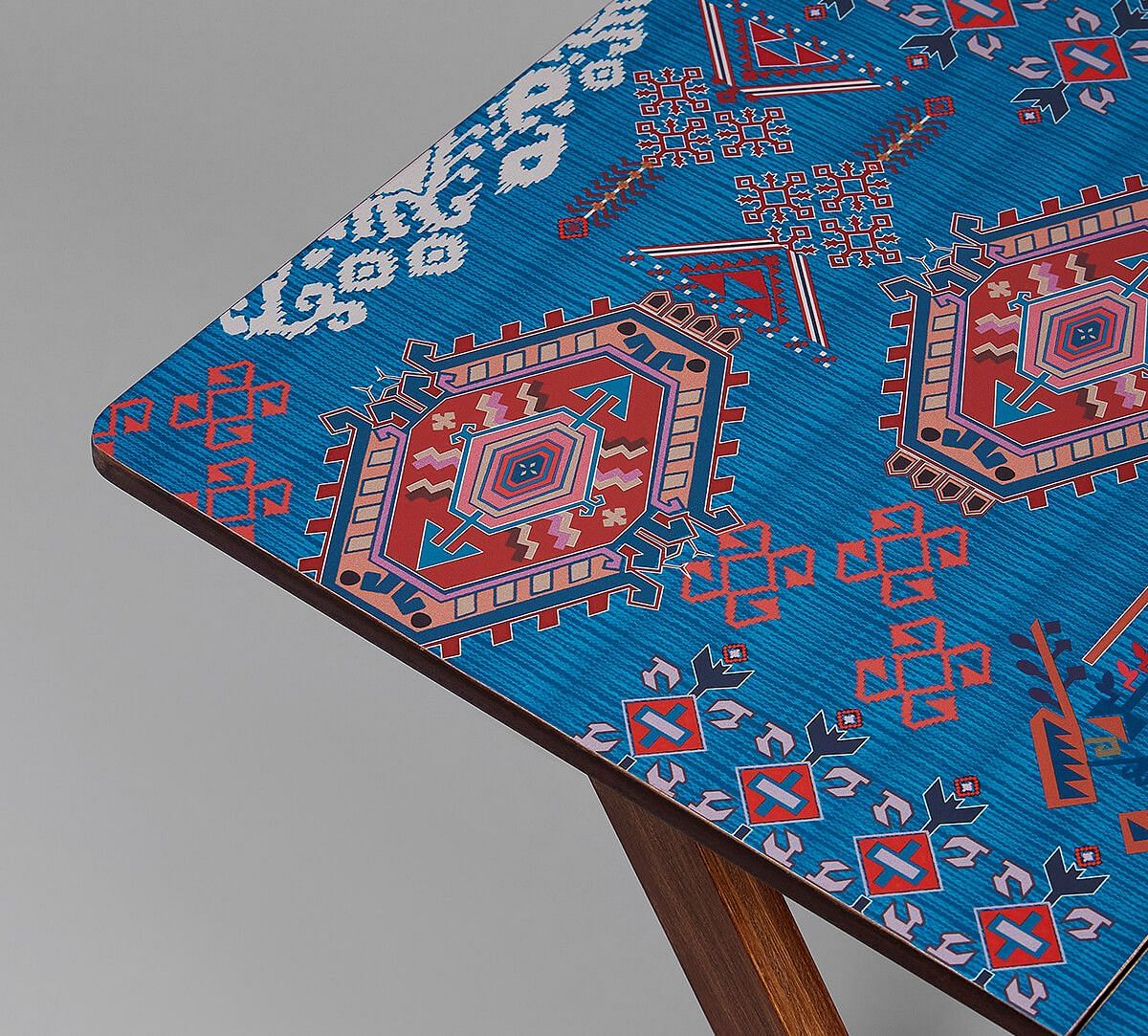 India Circus by Krsnaa Mehta Enchanting Mirage Folding Side Table