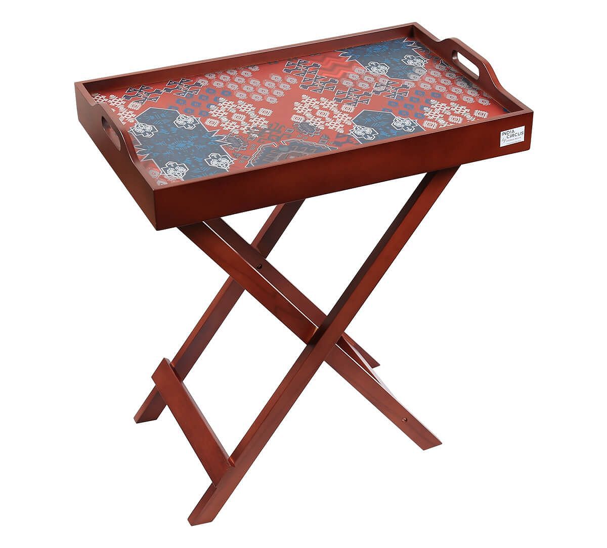 India Circus by Krsnaa Mehta Heritage Haven Tray Table