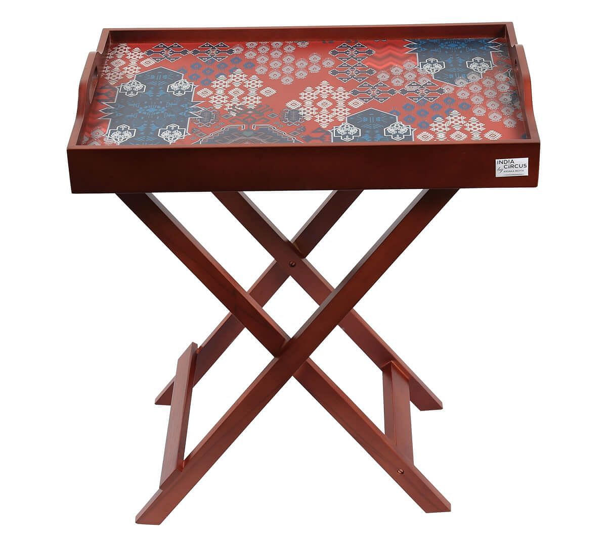 India Circus by Krsnaa Mehta Heritage Haven Tray Table