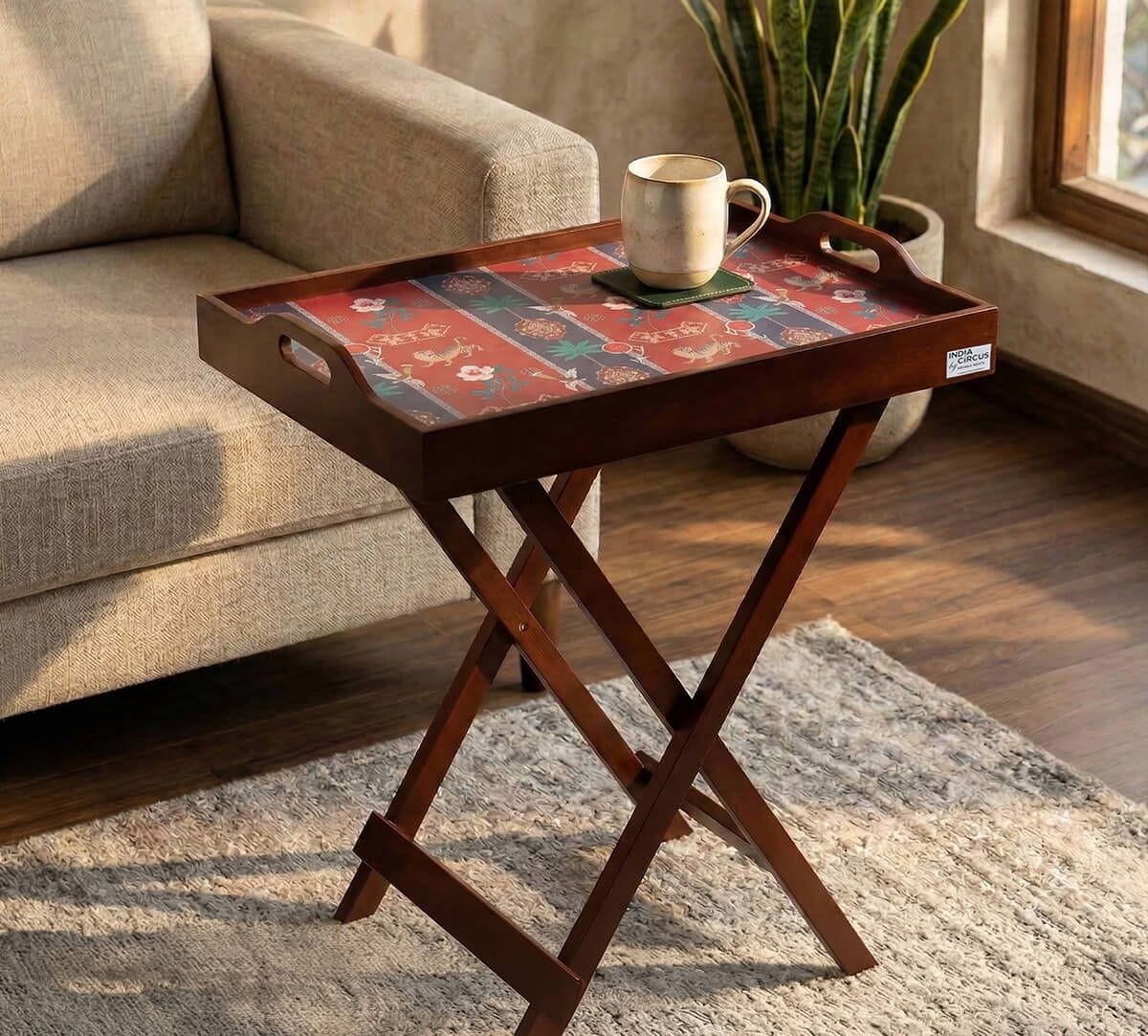 India Circus by Krsnaa Mehta Playful Paradise Tray Table