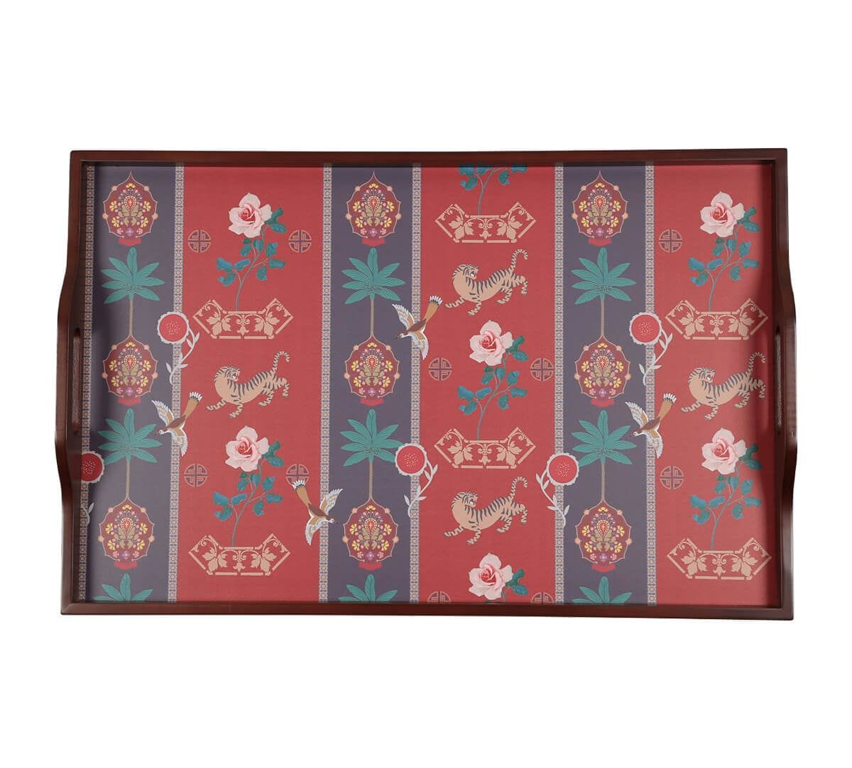 India Circus by Krsnaa Mehta Playful Paradise Tray Table