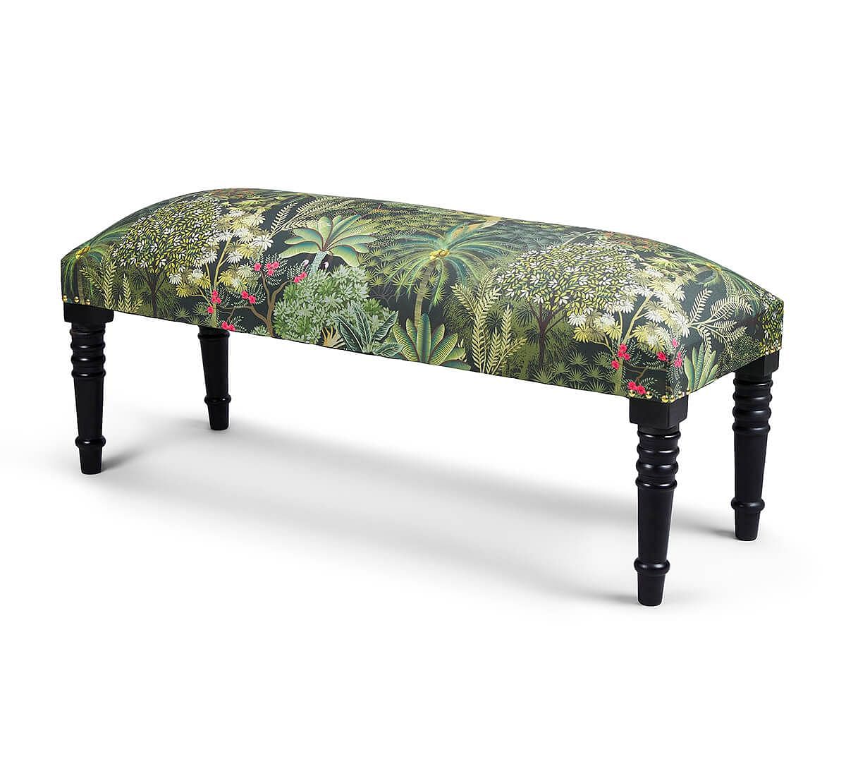 India Circus by Krsnaa Mehta Garden of Grace Wooden Bench