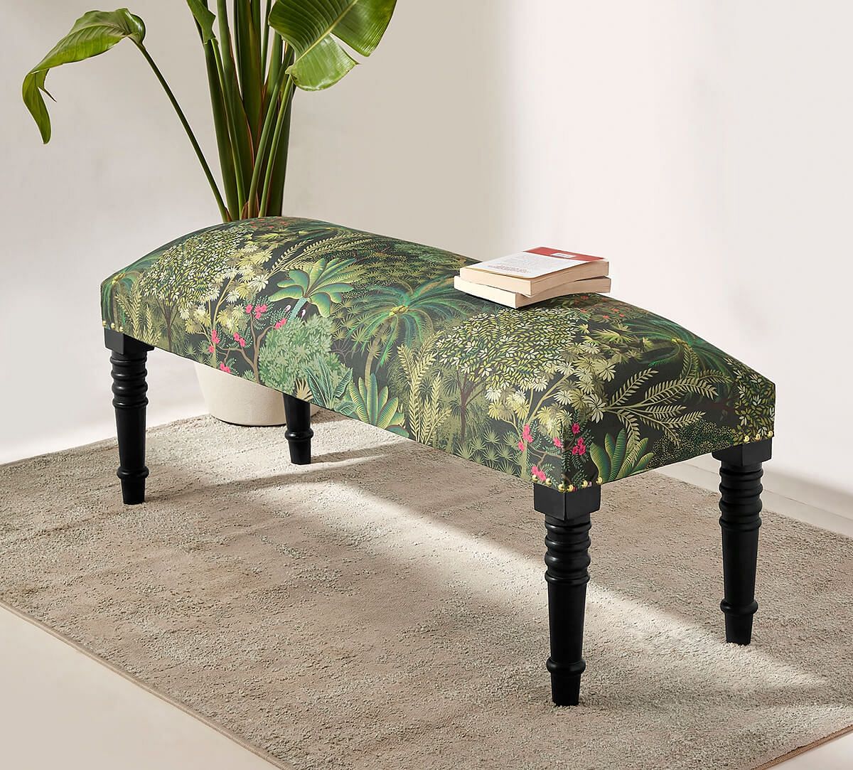 India Circus by Krsnaa Mehta Garden of Grace Wooden Bench