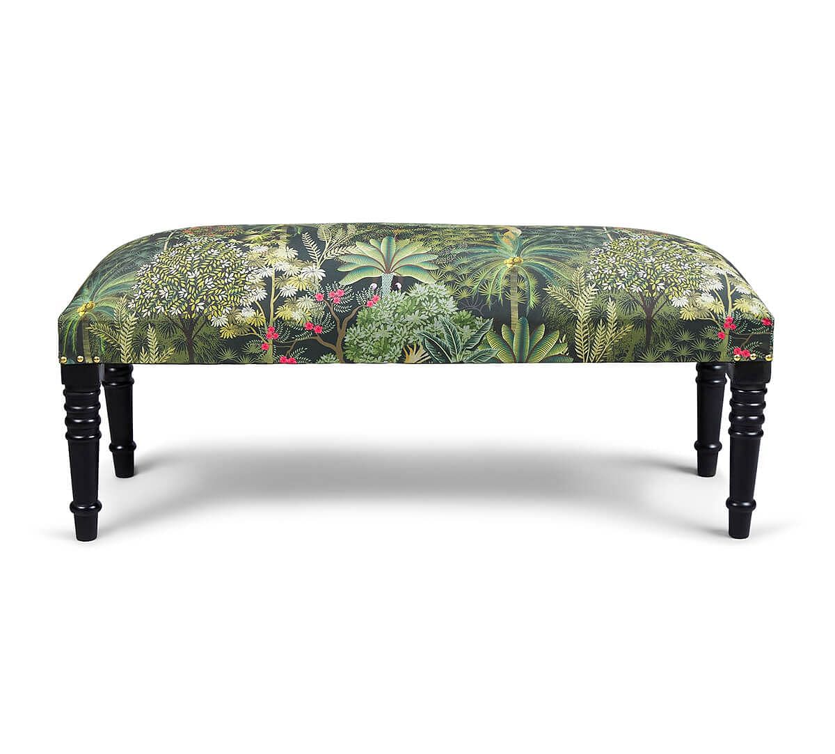India Circus by Krsnaa Mehta Garden of Grace Wooden Bench