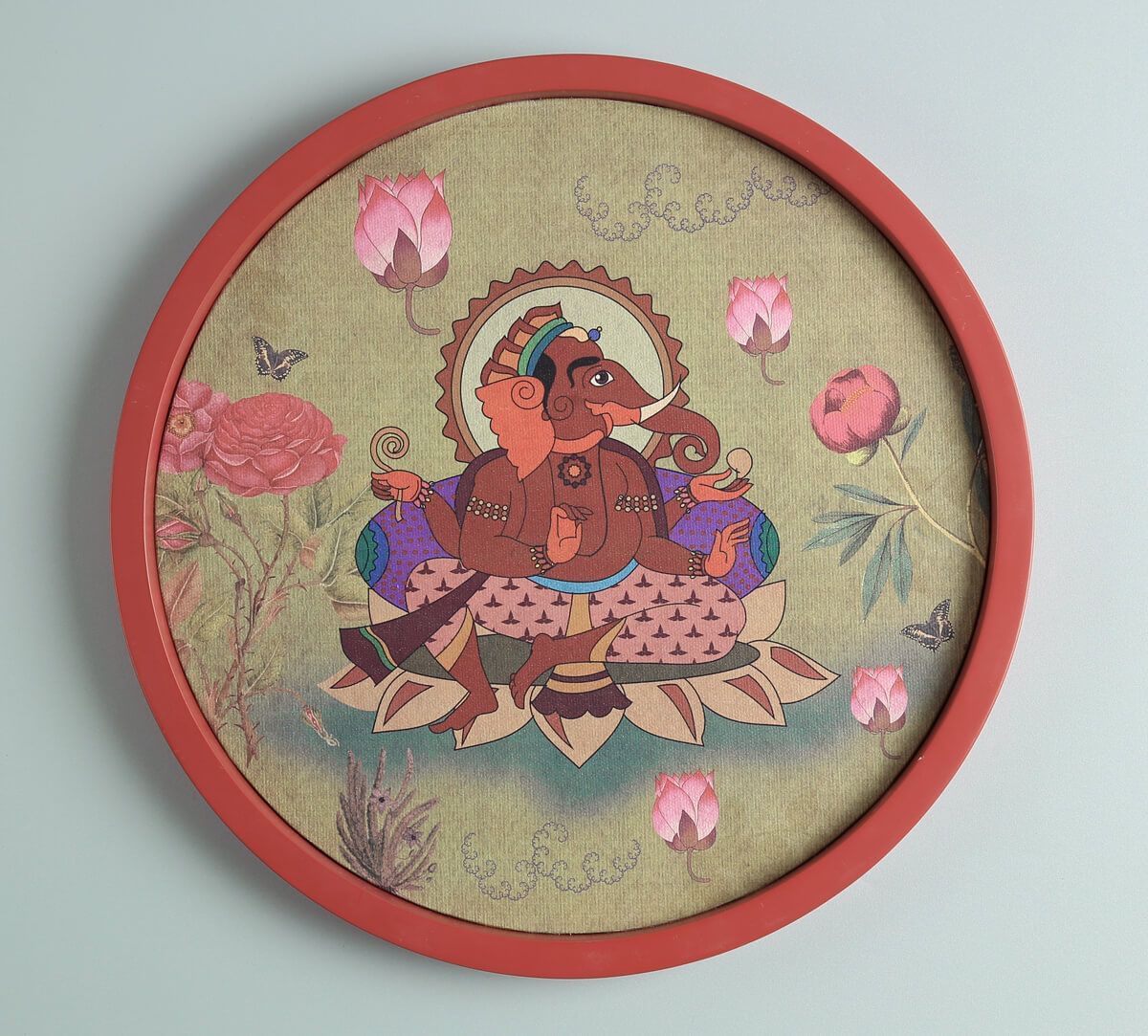 India Circus by Krsnaa Mehta Tamaras Ekdantay Wall Deco Plate
