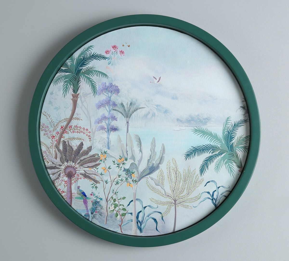 India Circus by Krsnaa Mehta Enchanting Eden Wall Deco Plate