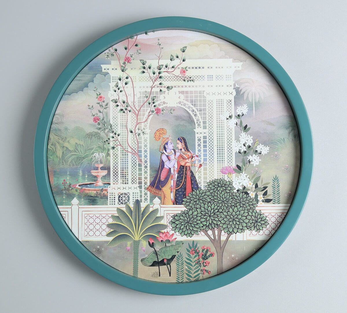 India Circus by Krsnaa Mehta Raasleela Wall Deco Plate