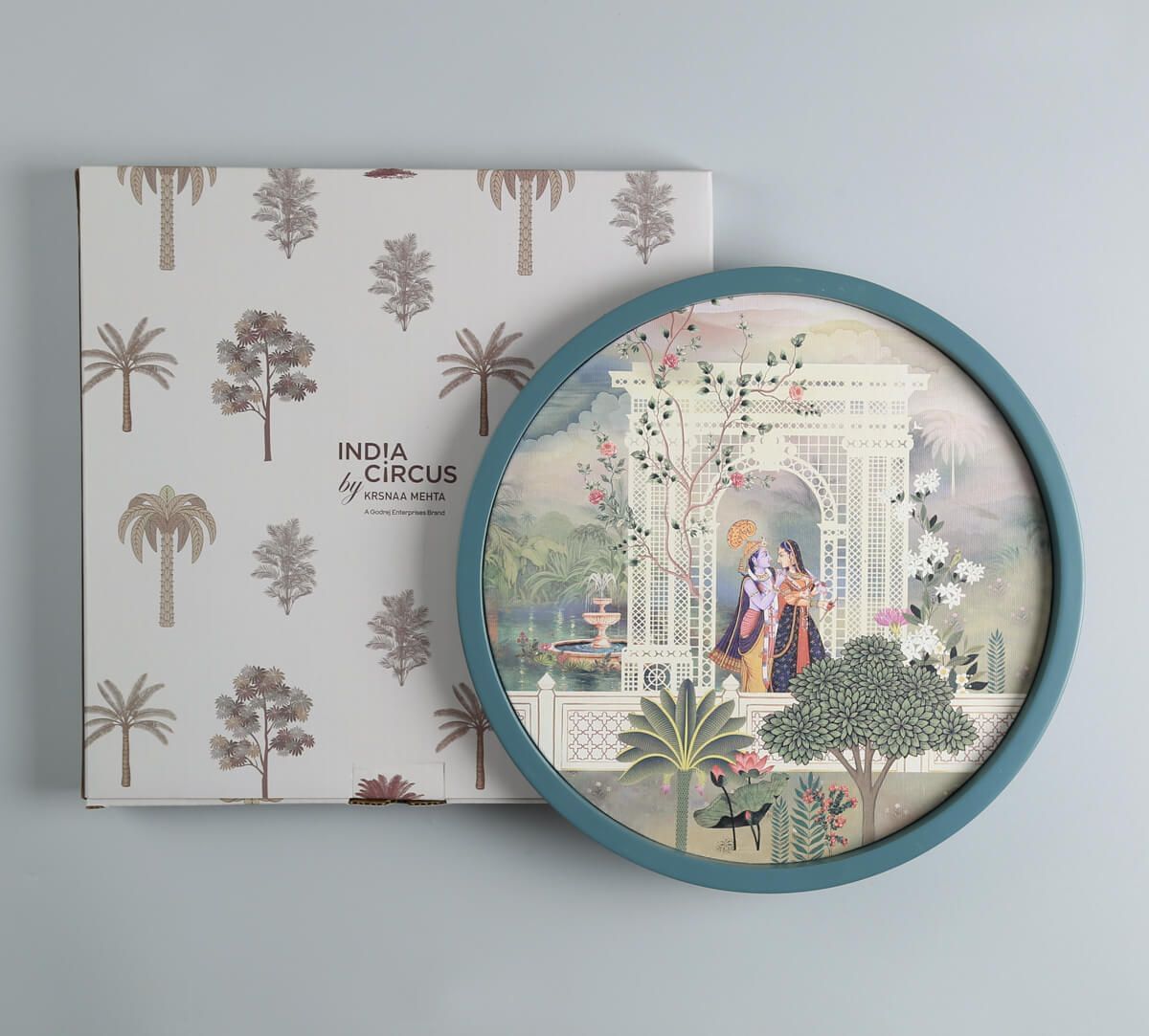 India Circus by Krsnaa Mehta Raasleela Wall Deco Plate
