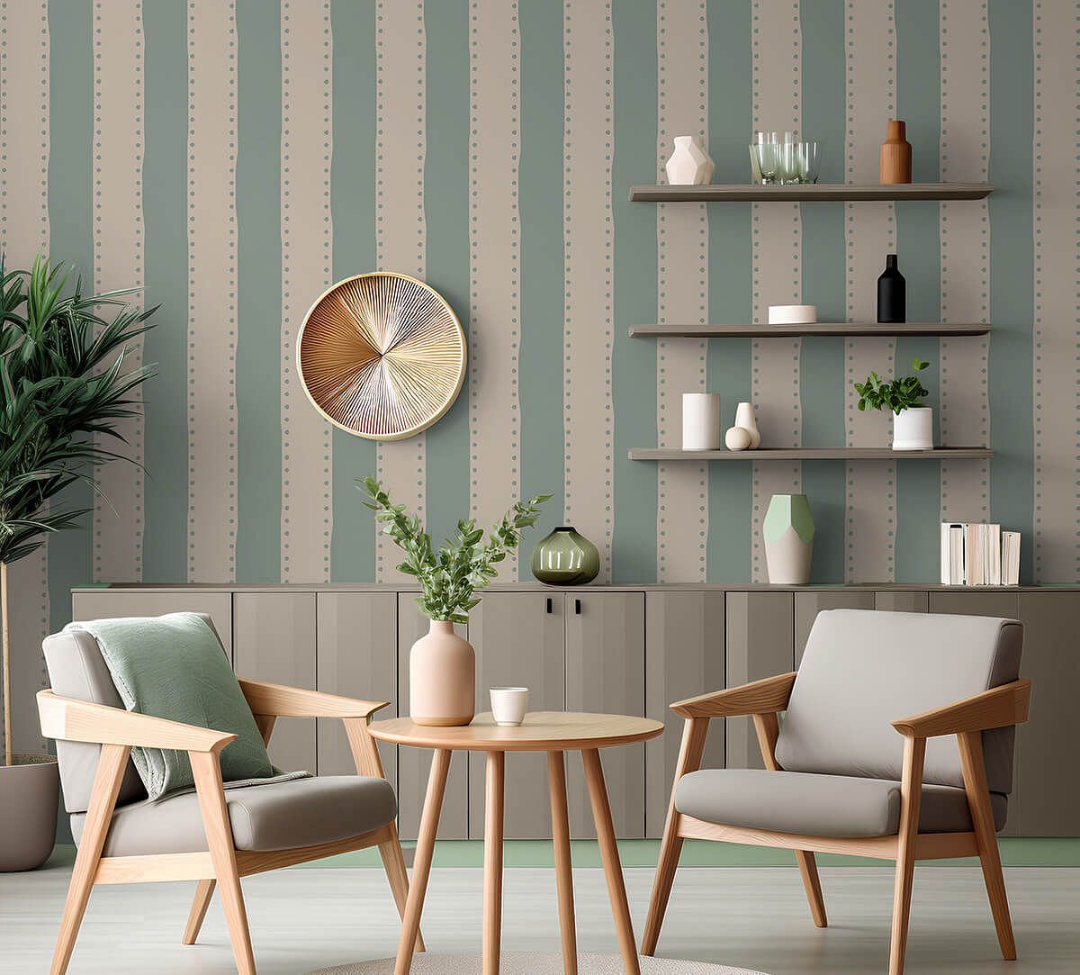 India Circus by Krsnaa Mehta Sage Weaves on Wallpaper