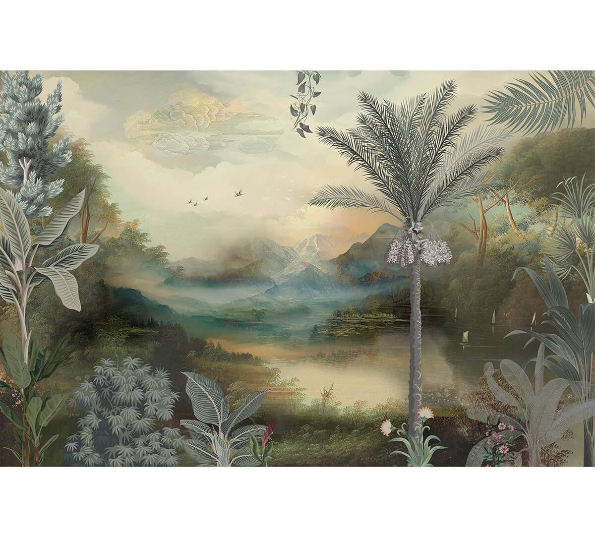 India Circus by Krsnaa Mehta Tropical Dreams Wallpaper