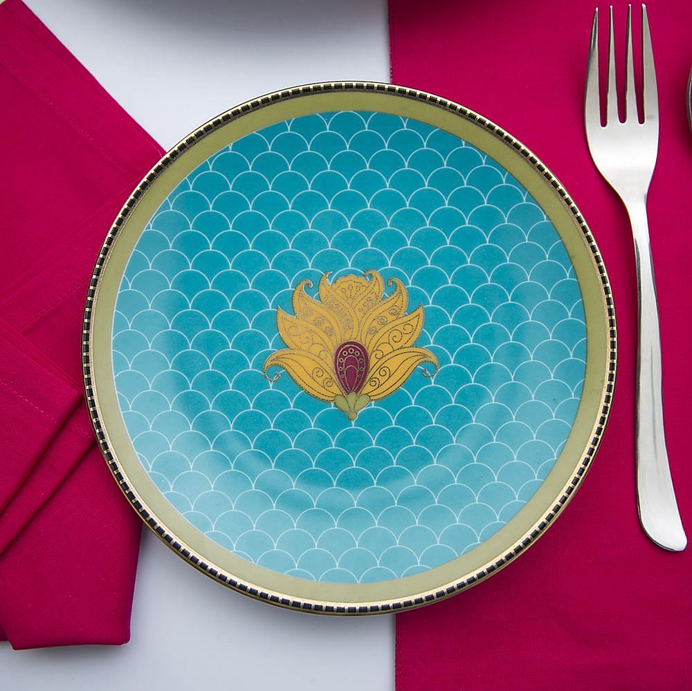 Aquarium Of Flowers Quarter Plate-13418.jpg