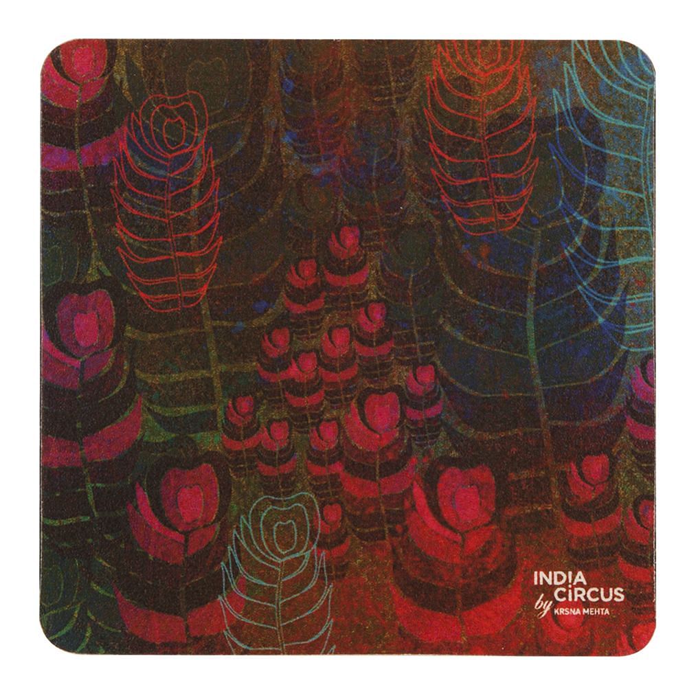 Fern Forest Rubber Coasters - (Set of 6)