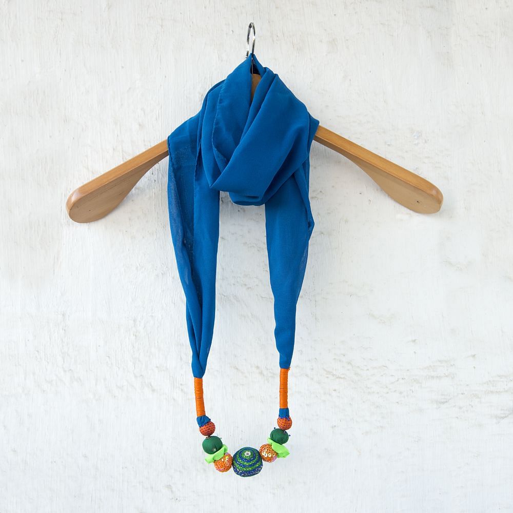 Indigo Royal Stole