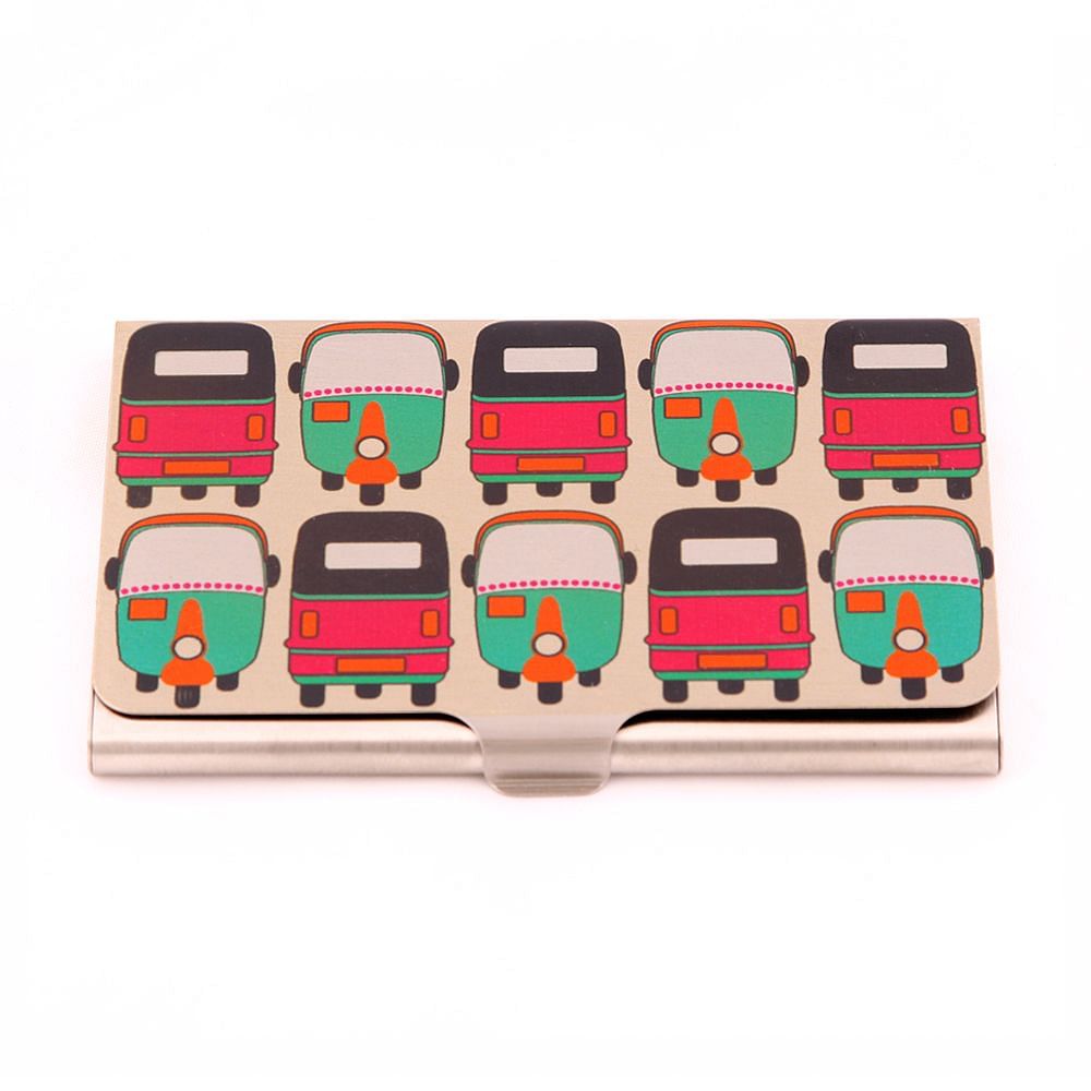 Jalebi Rickshaw Masti Visiting Card Holder