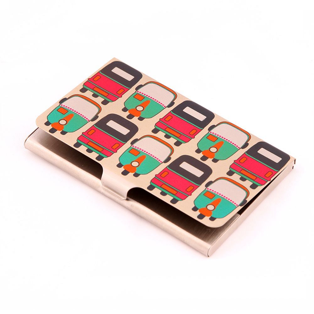 Jalebi Rickshaw Masti Visiting Card Holder