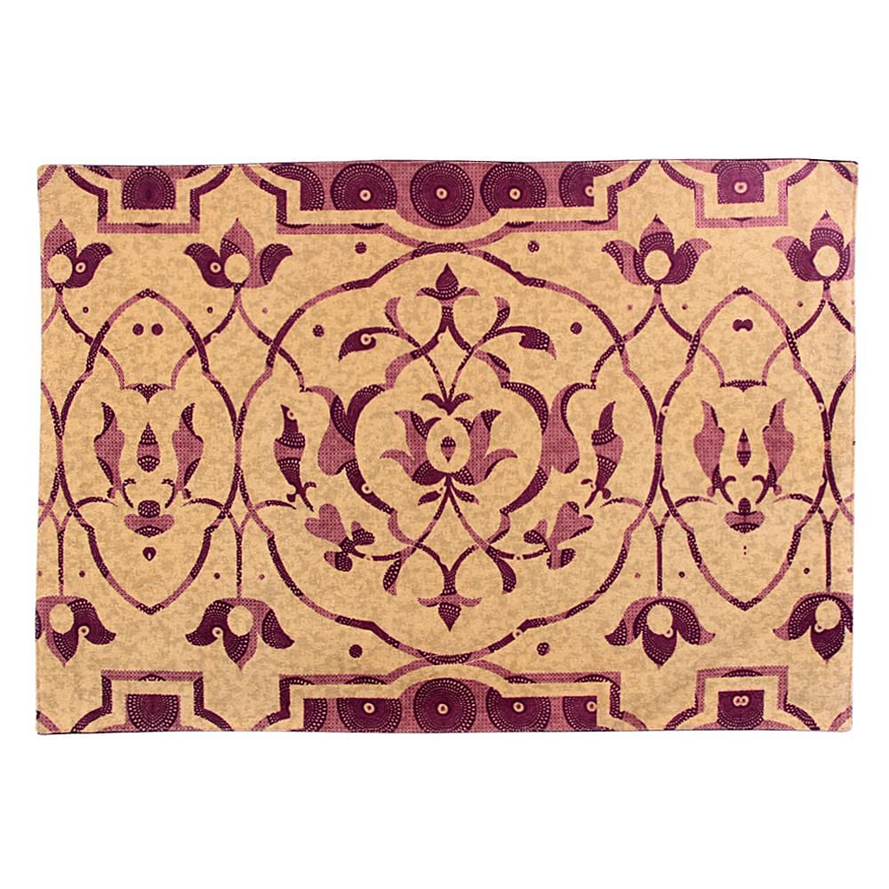 Elegant Carvings Table Mat and Napkin(Set of 6)