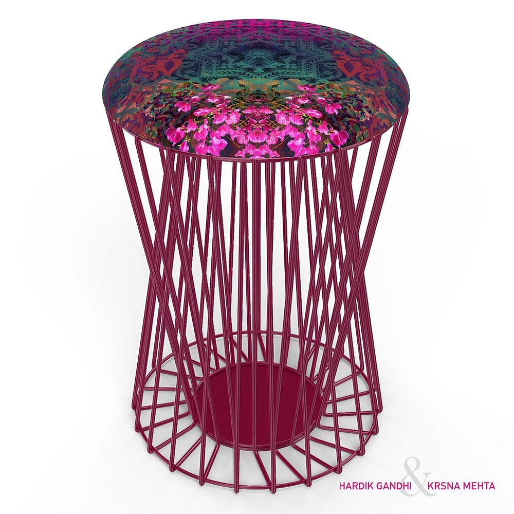 Mystic Garden Wiro Stool