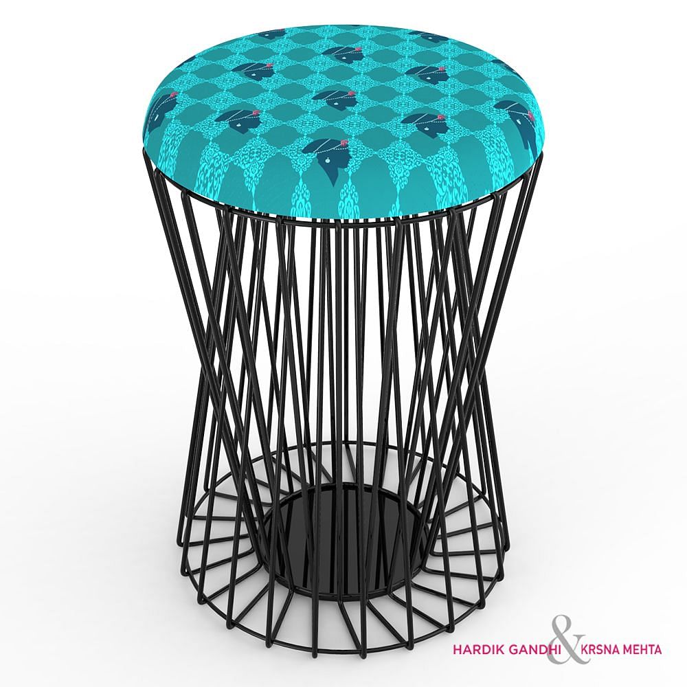 Neo Nawab Adorn Sitting Stool