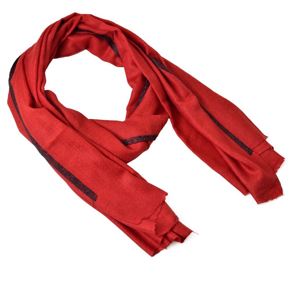 Queen Cerise Cashmere Shawl 