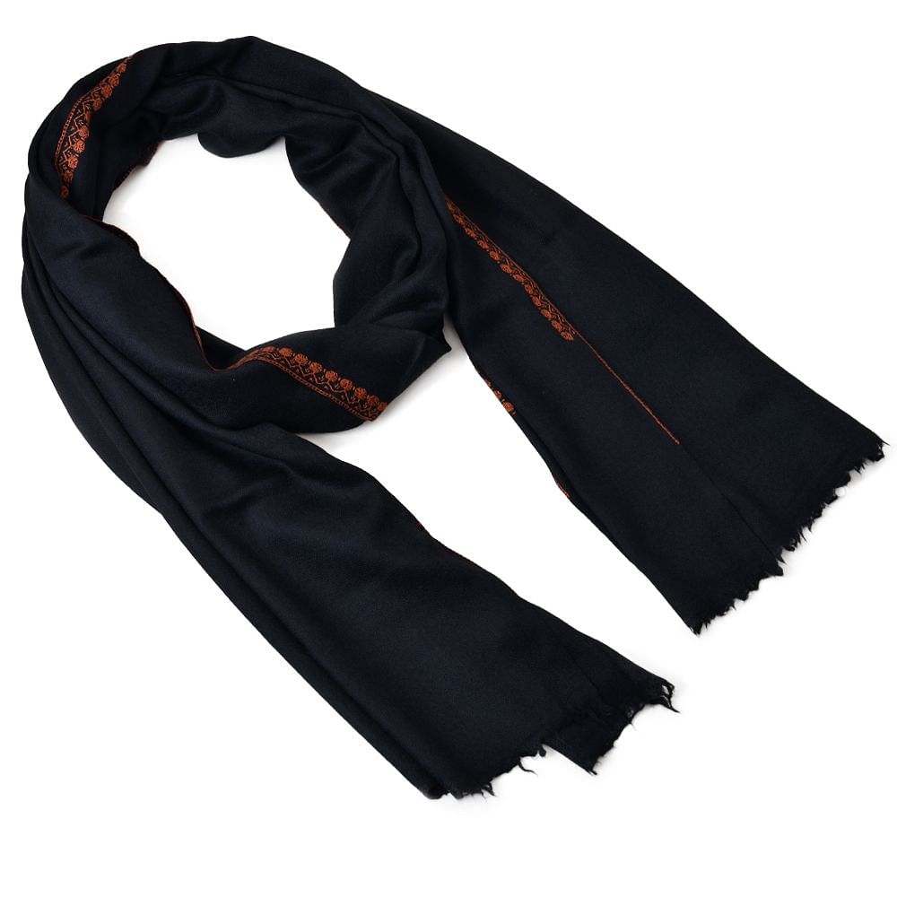 Royal  Midnight Cashmere Shawl