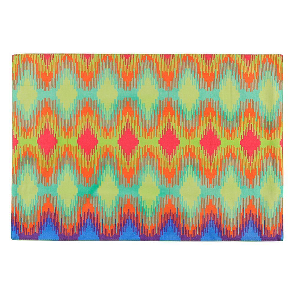 Spectrum Ikat Table Mat and Napkin(Set of 6)