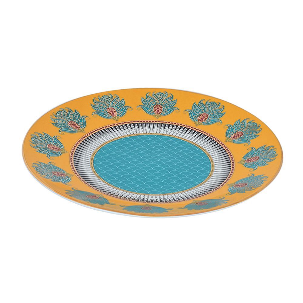 Aquarium Of Flowers Charger Platter