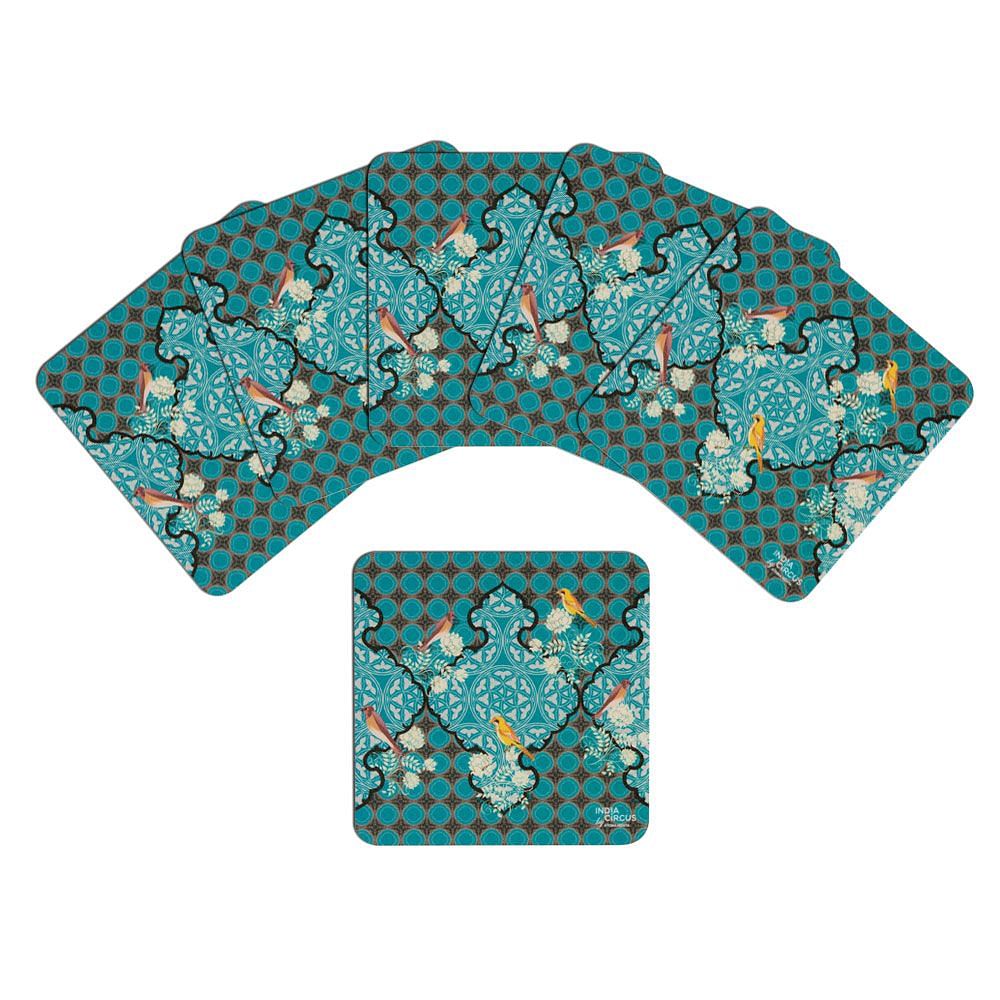Avian Illusions Rubber Coaster - (Set of 6)