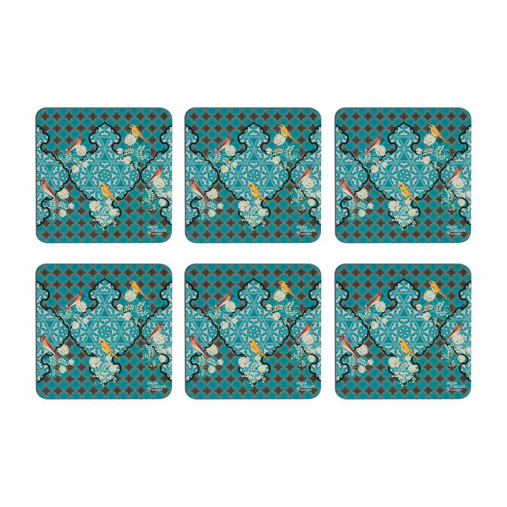 Avian Illusions Rubber Coaster - (Set of 6)