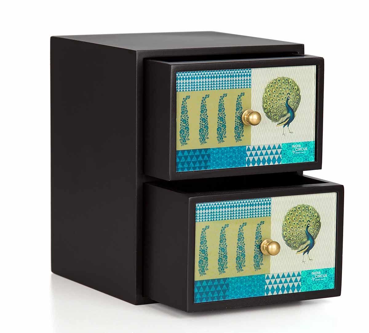India Circus Call of the Wilderness Jewellery Chest Drawers