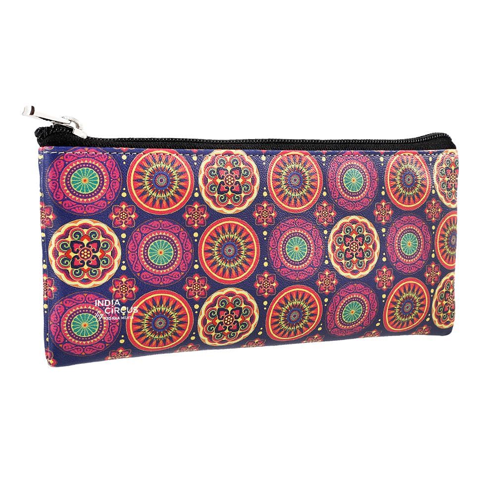 Circular Chaos Small Utility Pouch