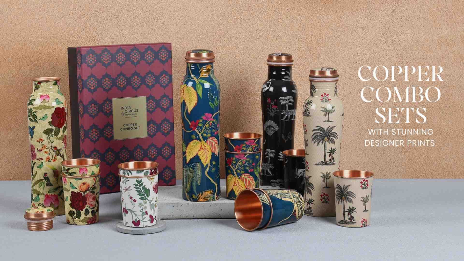 Fronds and Florets Copper Combo Set