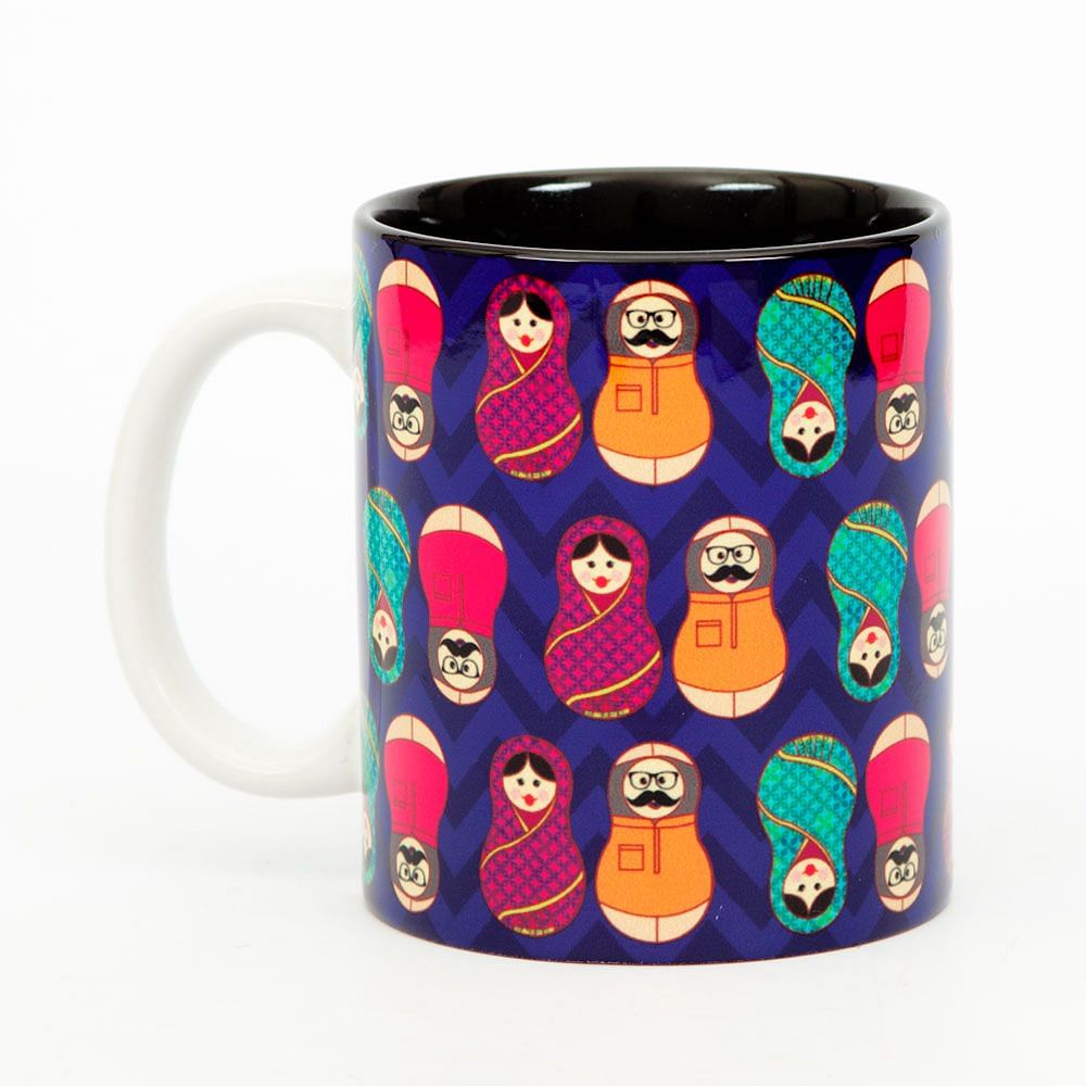 Desi Matryoshka Dolls Mug