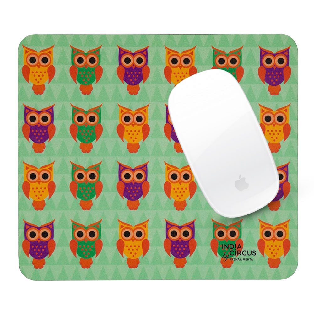Disco Hedwig Mouse Pad