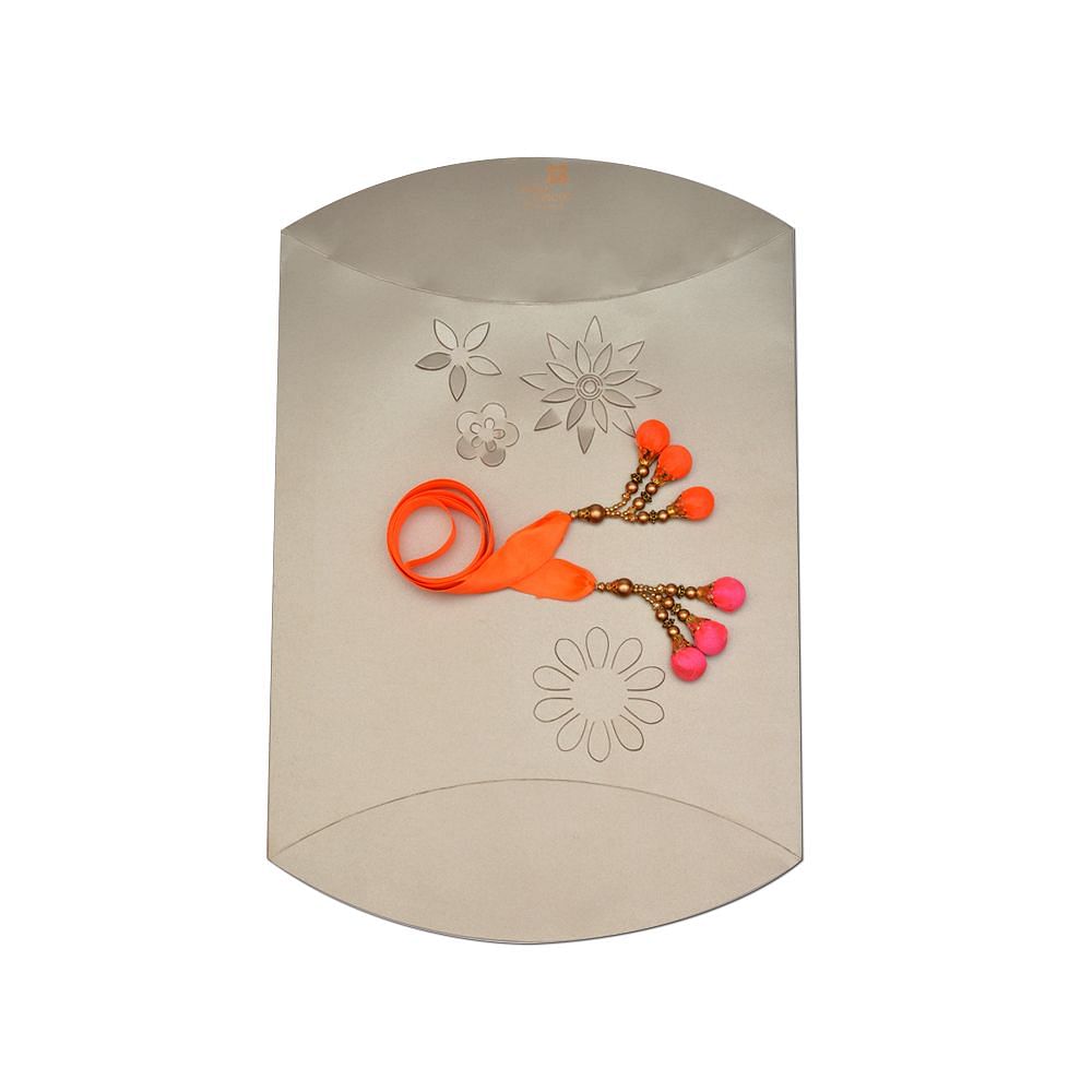 Elegant White Floral Gift Box - Single