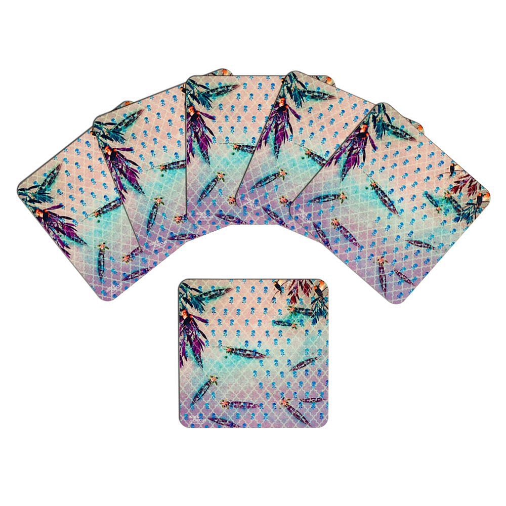 Field of Magic MDF Coaster - (Set of 6)