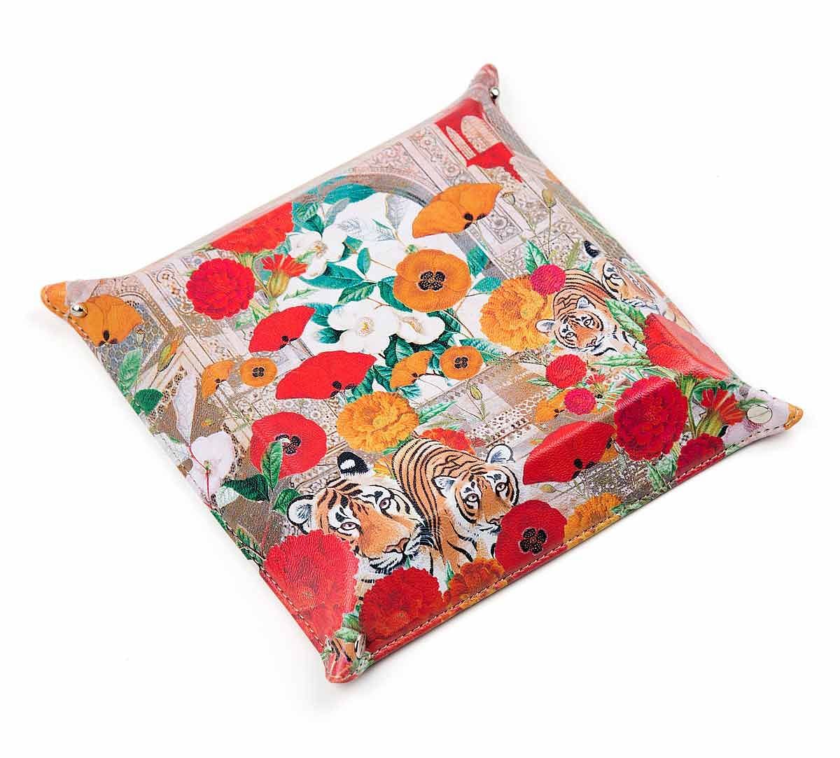 India Circus Floral Burst Valet/Accessory Tray
