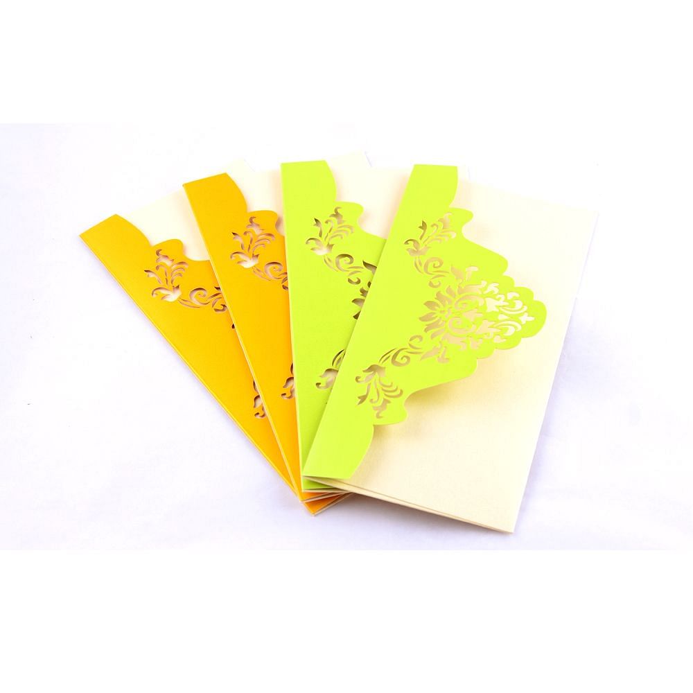 Floral Garland  Envelope (Set of 4)