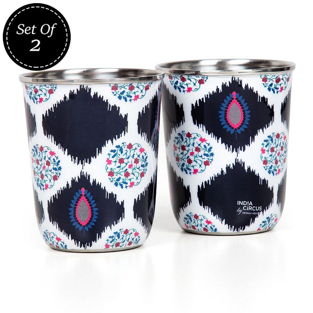 Floret Jamboree Small Steel Tumbler (Set of 2)